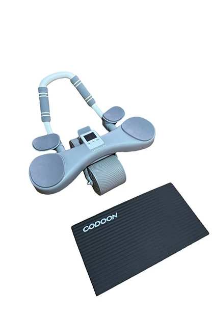 Dijital Ekranlı Karın Kas Egzersiz Aleti AB Roller 2 Tekerli