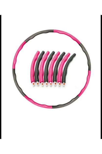 8 Parçalı Ayarlanabilir Ağırlıklı Hula Hoop 1 kg